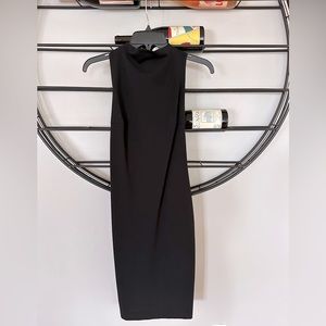 Aritzia Black Midi Dress